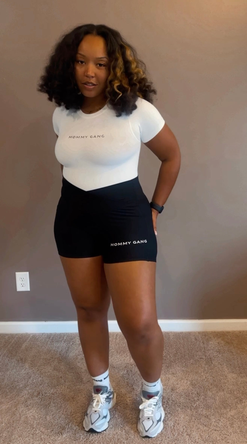 Ribbed Short Shorts