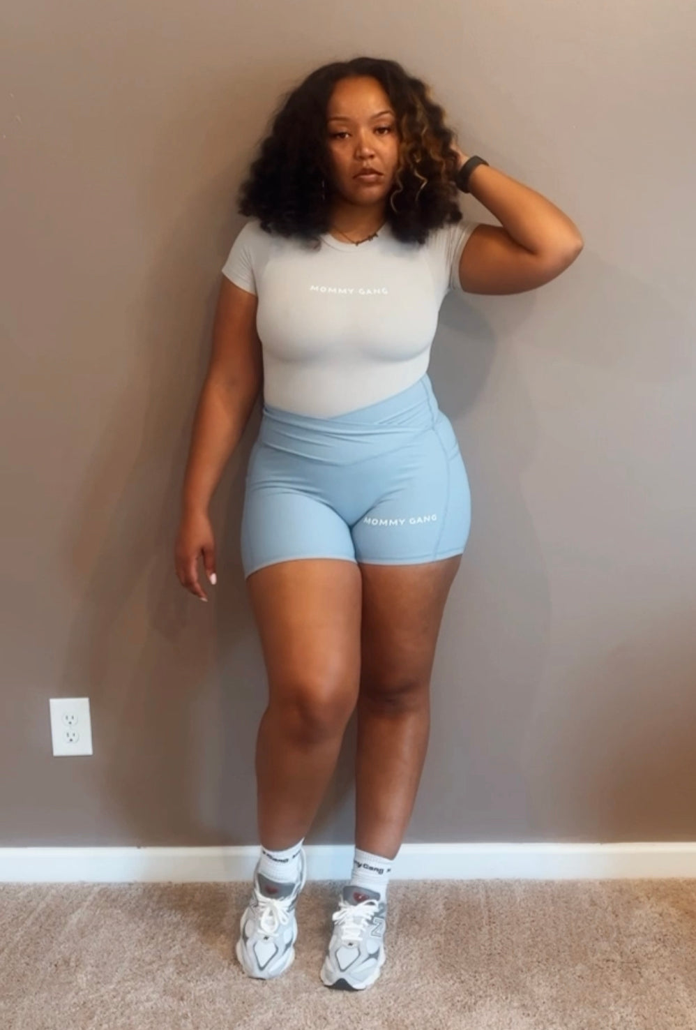 Ribbed Short Shorts