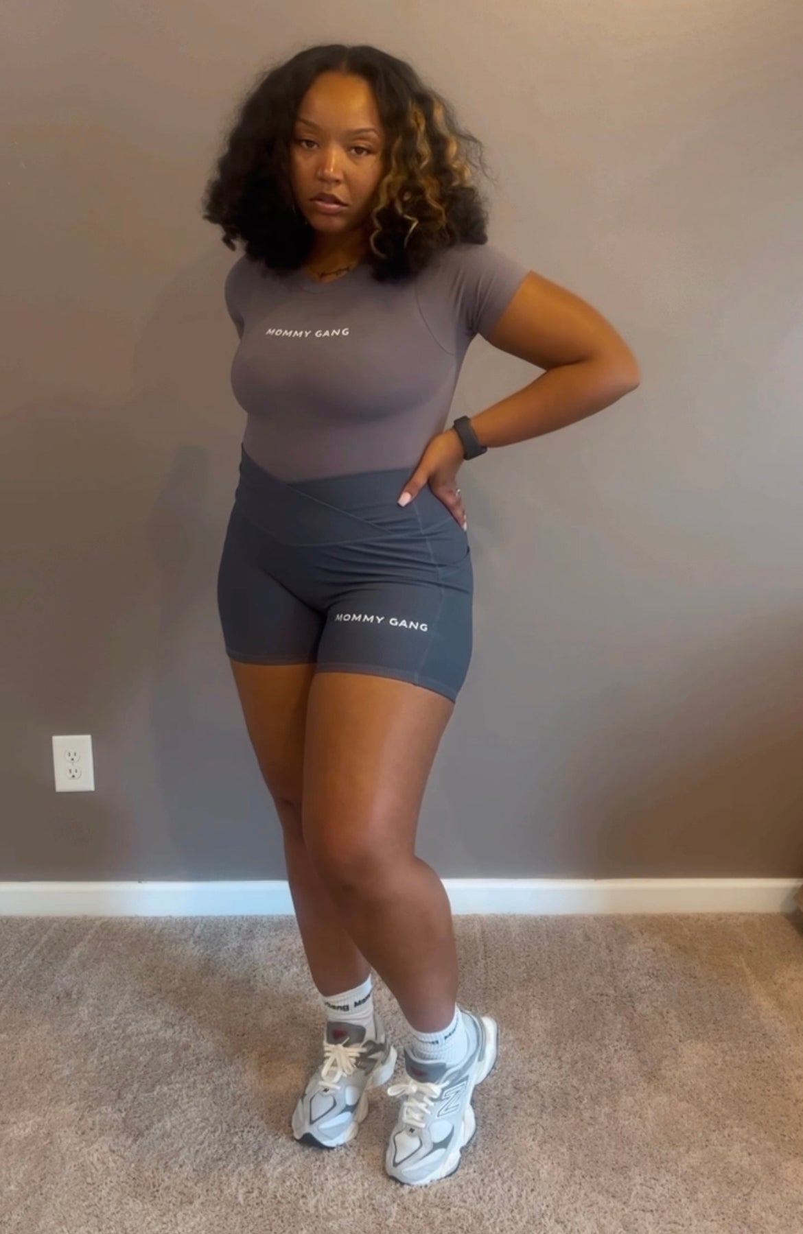 Ribbed Short Shorts
