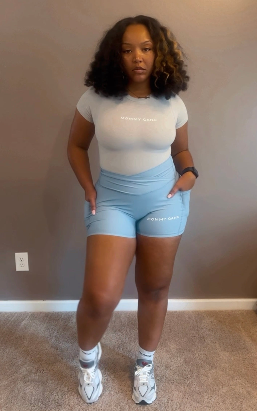Ribbed Short Shorts