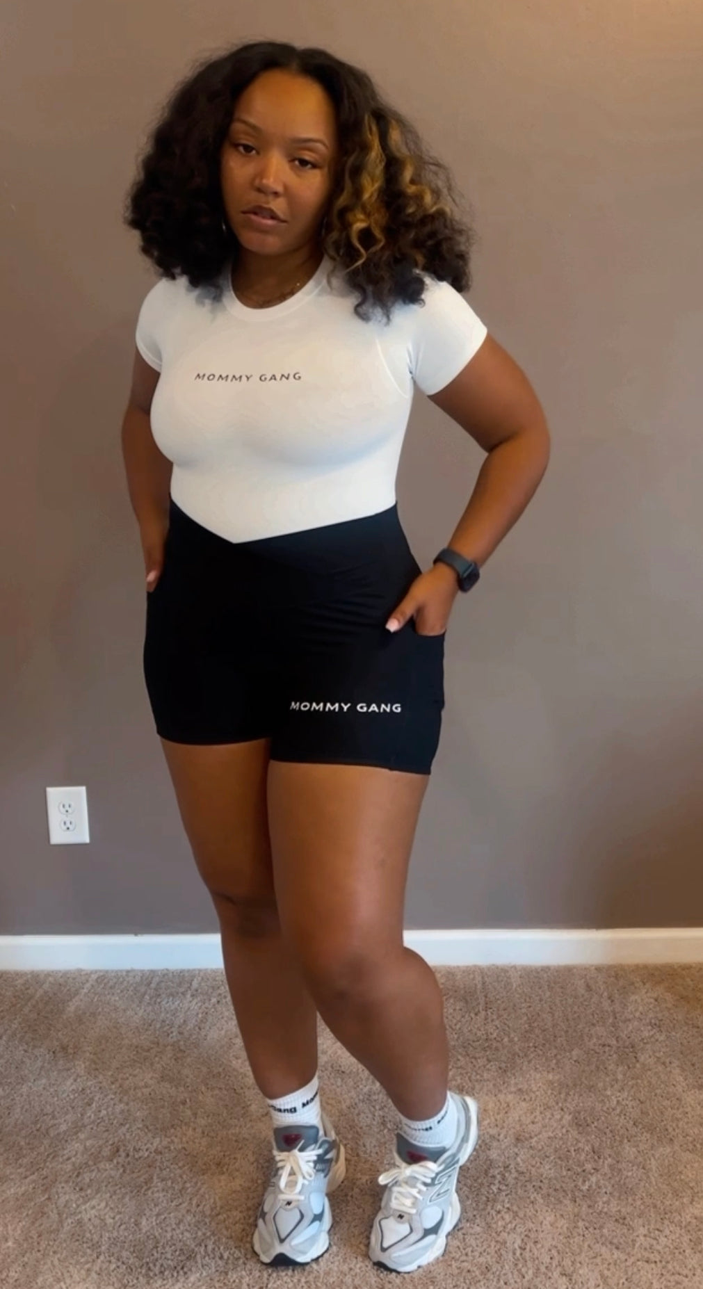 Ribbed Short Shorts