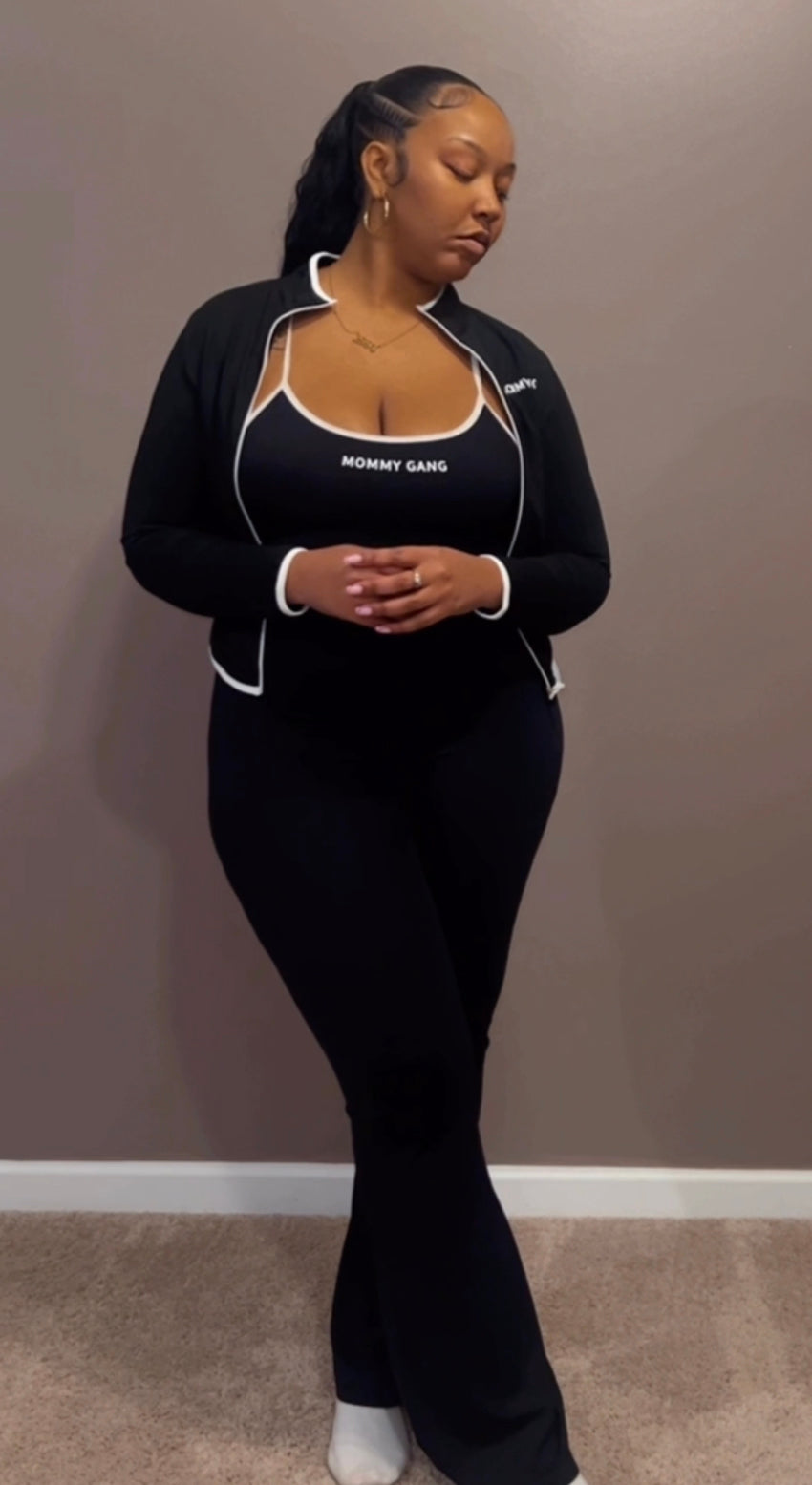 Mom Stripes Bodysuit