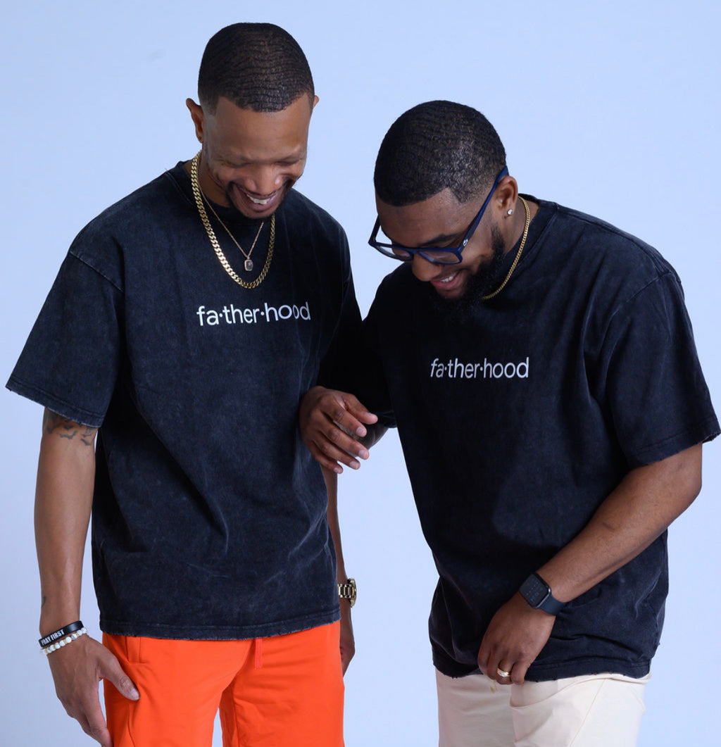 Fatherhood Acid Wash Tee