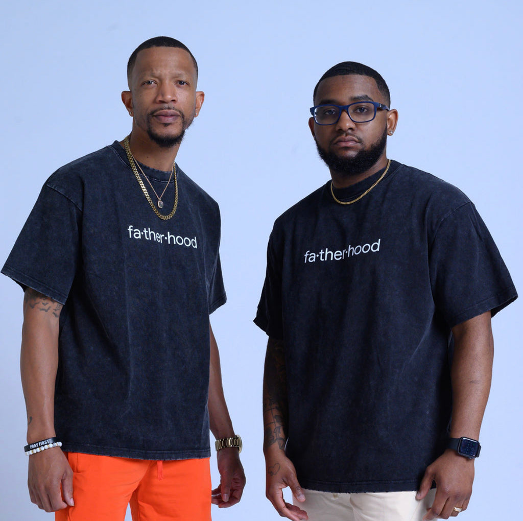 Fatherhood Acid Wash Tee